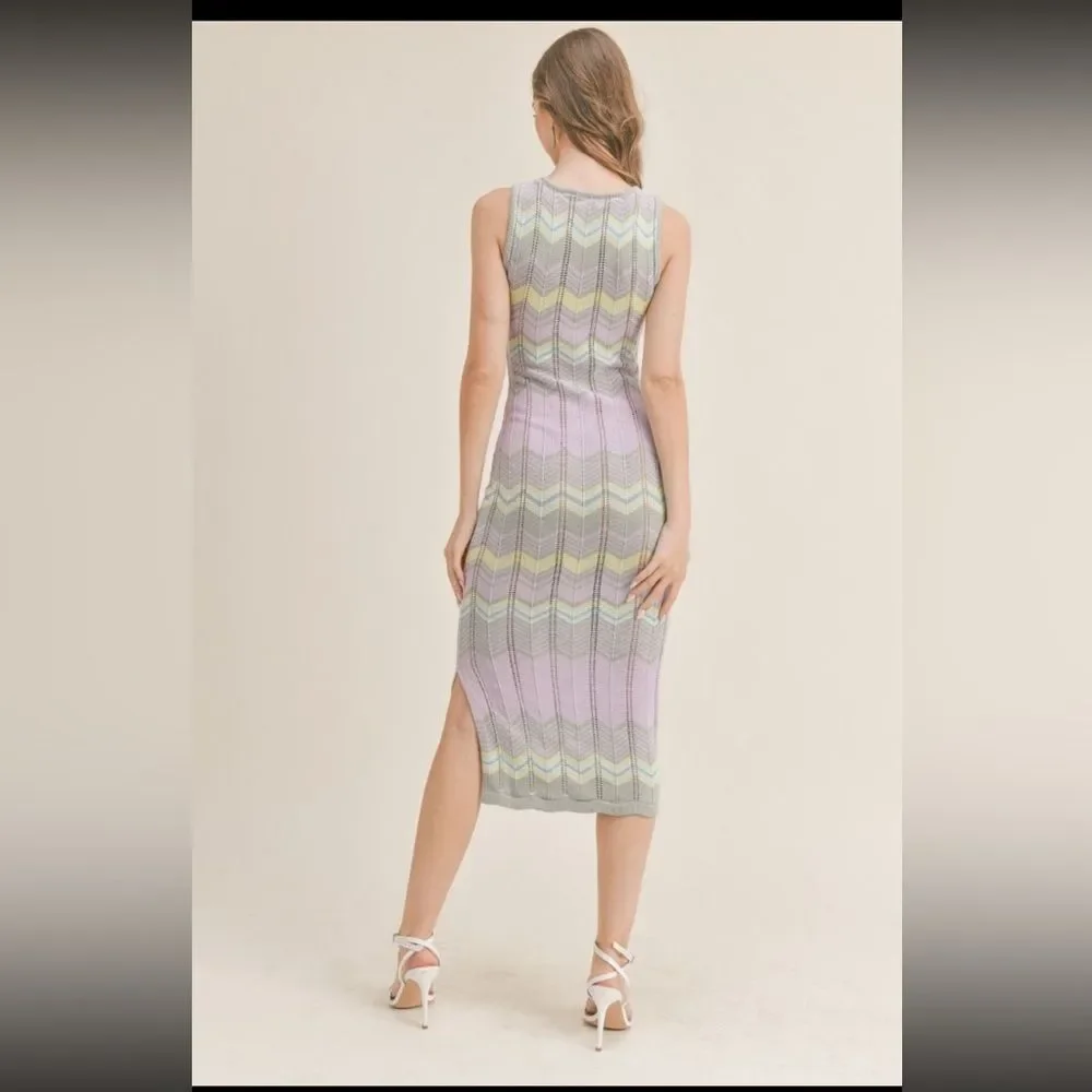 Mable . knitted dresses, sleeveless and mid-calf. New Boutique - Picture 2 of 9
